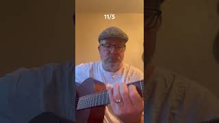 Descending pentatonic lick a couple ways lickadaychallenge martinguitar [upl. by Balbinder]