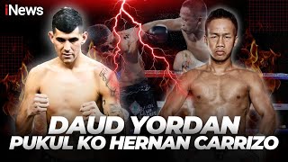 FULL Daud Yordan Pukul KO Hernan Carrizo The Boxing Senator Juara Dunia IBA [upl. by Weinstein839]