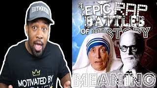 REACTION  Mother Teresa vs Sigmund Freud Epic Rap Battles of History [upl. by Oetam700]