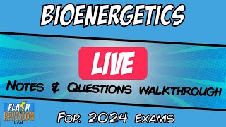 GCSE Biology Bioenergetics Print and Practice  Live Session Replay [upl. by Rosmarin]