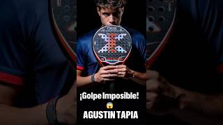 ¡Inédito Agustín Tapia y su Golpe Sobrenatural 🔥 Padel al Límite padel [upl. by Hummel]