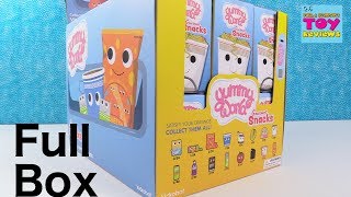 Yummy World Gourmet Snacks Kidrobot Full Box Figure Opening  PSToyReviews [upl. by Linnell729]