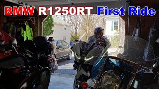 BMW R1250RT  First good ride on the RT  Some riding impressions [upl. by Peoples478]