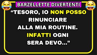 La BARZELLETTA Più DIVERTENTE di Sempre  La Routine Irrinunciabile  Barzellette Divertenti [upl. by Idelle]