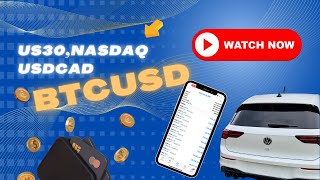 US30NASDAQUSDCAD AND BTCUSD SUPER BULLISH AND PROFITS ARE GOING TO BE GENEATED [upl. by Debera]