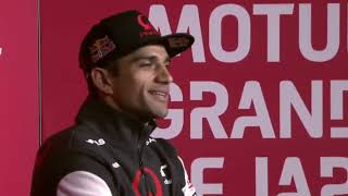 MOTOGP Press Conference MOTEGI Jorge MARTIN amp Pecco BANGIAIA [upl. by Nhguav]