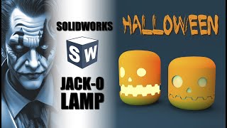 Lampara Calabaza  solidworks arktostgo [upl. by Derfliw79]