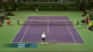 Miami 08 QF Federer vs Roddick Pt2 [upl. by Richard280]