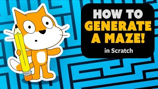 Simple Maze Generation  Scratch Tutorial [upl. by Elton]