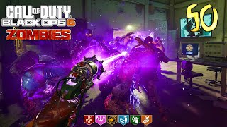 DARK OPS TERMINUS SOLO CHALLENGE ROUND 50 EASTER EGG BOSS FIGHT BLACK OPS 6 ZOMBIES [upl. by Cul]