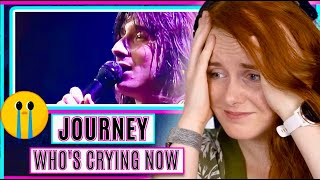 Vocal Coach reacts to Journey  Whos Crying Now [upl. by Ahcatan]