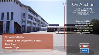 TELKOM PORTFOLIO Office and Service Yard Ndabeni Cape Town Western Cape On Auction 5 December 2024 [upl. by Aihsotal]