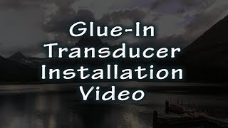 HawkEye® TechTutorial™  Gluing a Transducer Inside the Hull of a Boat [upl. by Belmonte202]