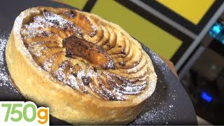 Recette de Tarte aux pommes façon GrandMère  750g [upl. by Catina]