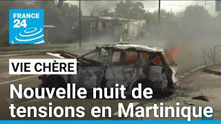 Mobilisation contre la vie chère  nouvelle nuit de tensions en Martinique • FRANCE 24 [upl. by Breech]