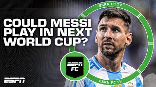 Could Lionel Messi play for Argentina in the next World Cup 🤔 I dont think so  Moreno  ESPN FC [upl. by Nnylear]