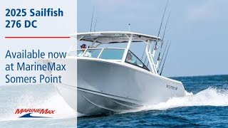 2025 Sailfish 276 DC for sale at MarineMax Somers Point NJ [upl. by Idnyl833]