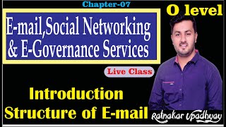 O Level EmailSocial Networking amp Ecommerce ServicesM1R5Chapter 07Part1Ratnakar Upadhyay [upl. by Aneerol]