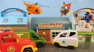 Fireman Sam Toys Best Episodes 1 Firefighter Sam Best Rescues 2018 Fire Station Toy Wallaby [upl. by Early]