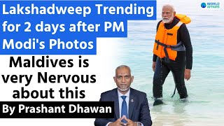 PM Modis Pictures from Lakshadweep has made Maldives very nervous [upl. by Lynus]