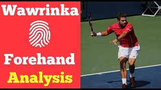 Stan Wawrinka Forehand Analysis  Master Class [upl. by Ardra]