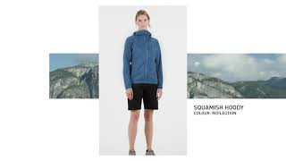 Arcteryx  Squamish Hoody Womens  Reflection [upl. by Nrubloc]