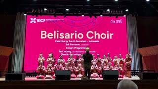 Belisario Choir  Tari Indang  Arr Muhammad Arif Aminuddin  13th BICF 2024 [upl. by Adnelg579]