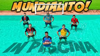 💦 MUNDIALITO in PISCINA in VILLA ELITES ⚽ [upl. by Tonya]