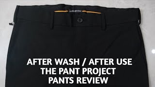 After Wash The Pant Project Black Formal Pants Review  After Use The Pant Project Pants Review [upl. by Anitsrihc355]