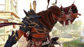 Assassins Creed Origins The Scorpion Stealth Kills amp High Action Sunslayer Combat [upl. by Gregg]