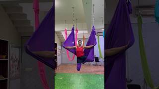 Aerial yoga weekend classes  Flying yoga  Aerial yoga noida classes song newsong monkeypose [upl. by Naux]