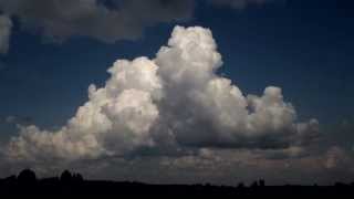 Forming cumulonimbus timelapse [upl. by Ailemrac]