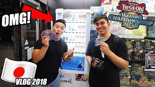 WHAT ITS LIKE TO ATTEND THE YUGIOH WORLD CHAMPIONSHIP 2018 IN JAPAN VLOG 2018 WCQ 2018 FTGABE [upl. by Solraced]