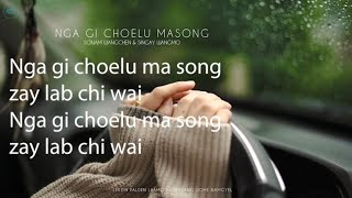 Nga gi choelu masong  Karaoke version  low vocals  Sonam Wangchen  Singay Wangmo  MStudio [upl. by Annaliese682]