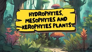 Hydrophytes Mesophytes and Xerophytes Plants [upl. by Jonie300]