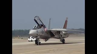 2005 NAS Oceana Airshow  F14 Tomcat Demo LAST TIME [upl. by Eilata706]