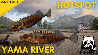 9 Spined Stickleback Hotspot Yama River Russian Fishing 4 [upl. by Morita211]