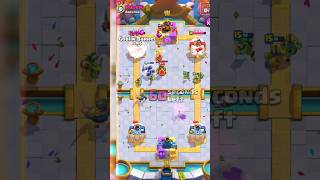 log bait Domination 🤯  clash royale  shorts battleroyale [upl. by Sarnoff]