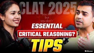 CLAT 2025 Critical Reasoning Tips Boost Attempts Manage Time amp Avoid Common Fallacies [upl. by Leviram]