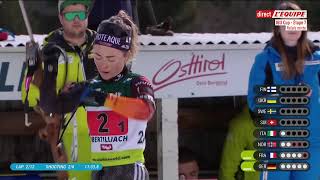 BIATHLON 2024 RELAIS MIXTE SIMPLE OSLOHOLMENKOLLEN 2024 [upl. by Sugihara]