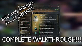 Guild Wars 2 Rise and Shrine Secrets of the Obscure Achievement [upl. by Eppillihp]