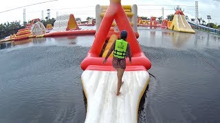 Super Fun Water Balloon at Pantai Norasingh Water Park [upl. by Atilrahc806]