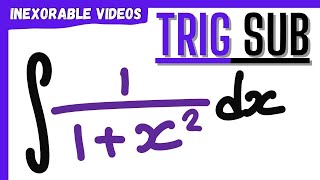 Another Trig Sub Integral You MUST See  Integration [upl. by Zeuqirdor]