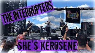 The Interrupters  Shes Kerosene live  Warped Tour 2018 [upl. by Terle]