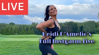 Heidi D’Amelio’s Full Instagram live 9262022  The D’Ameliosiste [upl. by Anirahtak]