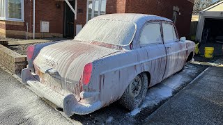 Volkswagen Type 3 Notchback FIRST Wash  What A Difference Beetle 🤙🏼 [upl. by Clement]