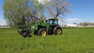 1989 John Deere 4650 Tractor w JD 280 Loader [upl. by Anwahsak]