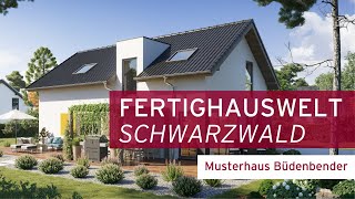 HausRundgang  Musterhaus Büdenbender  FertighausWelt Schwarzwald [upl. by Llevel]