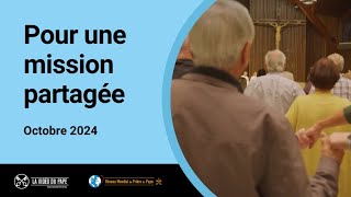 Pour une mission partagée – La Vidéo du Pape 10 – Octobre 2024 [upl. by Cavuoto610]