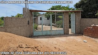 CHÁCARA A VENDA A 1 KM DA PE90 NO SÍTIO MANDURI EM SANTA MARIA DO CAMBUCÁPE [upl. by Riplex]